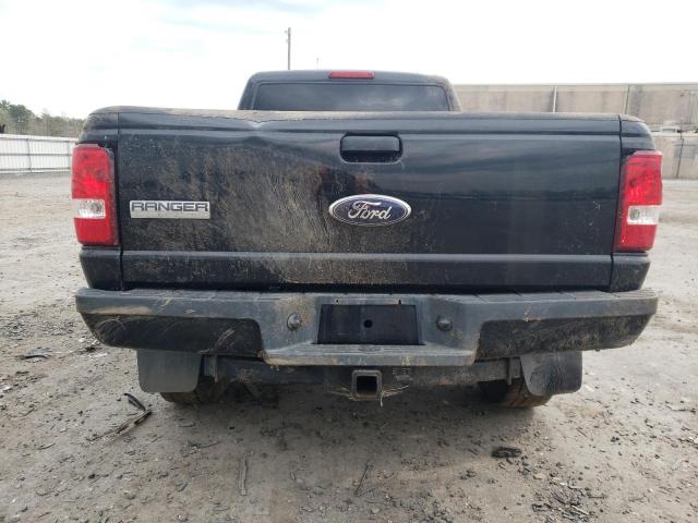 1FTZR15E48PA33190 - 2008 FORD RANGER SUPER CAB BLACK photo 6