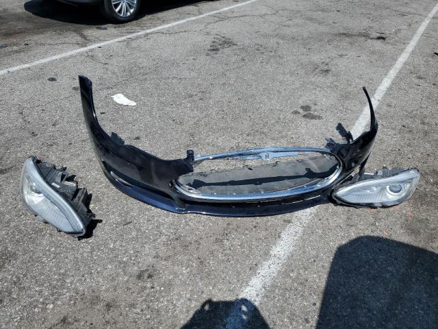 5YJSA1S17EFP33964 - 2014 TESLA MODEL S Կապույտ լուսանկար 12