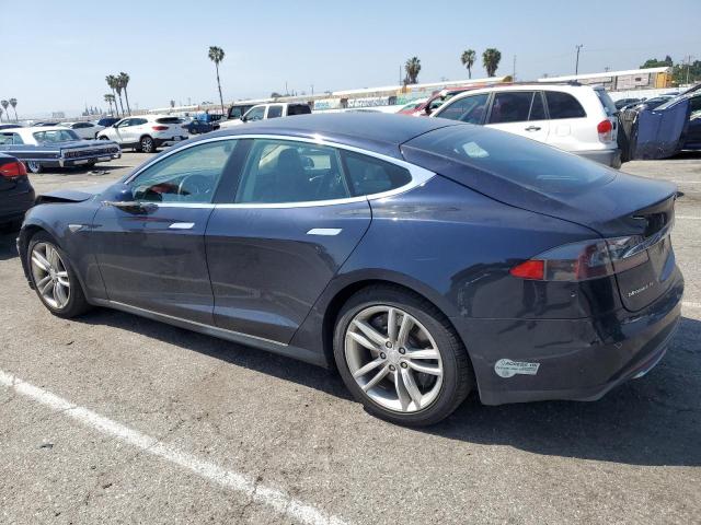 5YJSA1S17EFP33964 - 2014 TESLA MODEL S Կապույտ լուսանկար 2