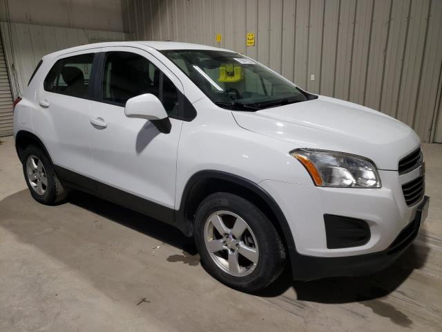 KL7CJPSB8FB225441 - 2015 CHEVROLET TRAX 1LS WHITE photo 4