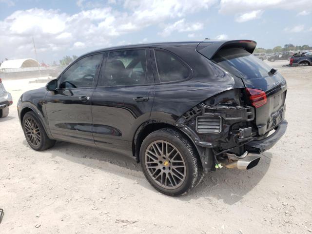 WP1AA2A21JKA06732 - 2018 PORSCHE CAYENNE BLACK photo 2