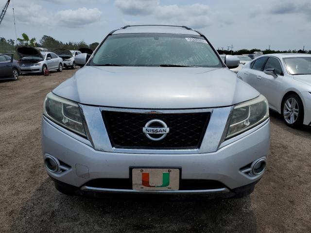 5N1AR2MM4DC617095 - 2013 NISSAN PATHFINDER S 银色 照片 5