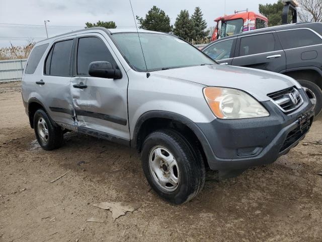 JHLRD68482C002931 - 2002 HONDA CR-V LX GRAY photo 4