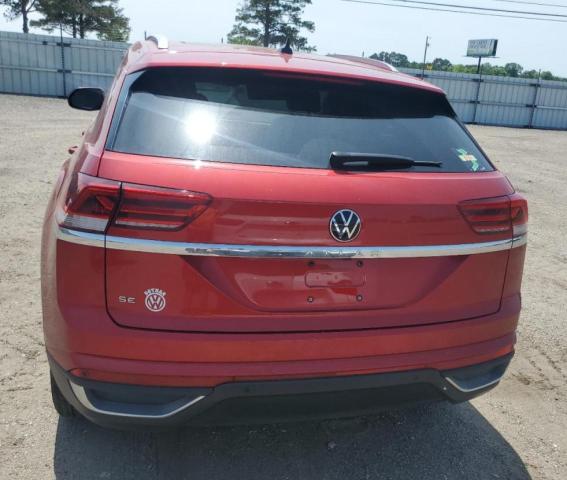 1V2JC2CA9NC216865 - 2022 VOLKSWAGEN ATLAS CROS SE Красный фото 6