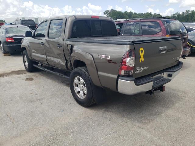 5TFJU4GN1BX007728 - 2011 TOYOTA TACOMA DOUBLE CAB PRERUNNER TAN photo 2