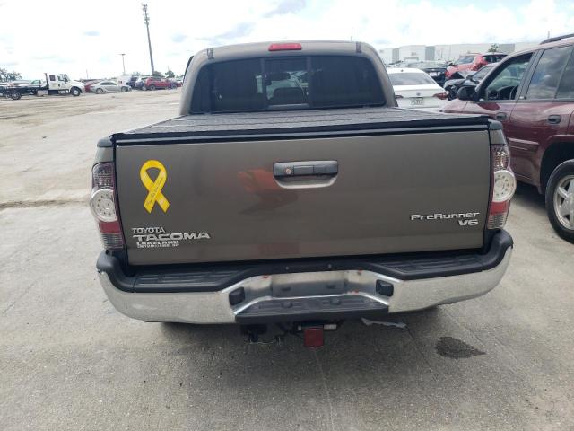 5TFJU4GN1BX007728 - 2011 TOYOTA TACOMA DOUBLE CAB PRERUNNER TAN photo 6