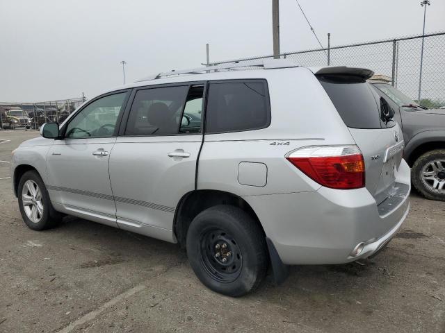 JTEES42A182033436 - 2008 TOYOTA HIGHLANDER LIMITED SILVER photo 2