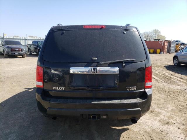 5FNYF4H91BB014389 - 2011 HONDA PILOT TOURING BLACK photo 6