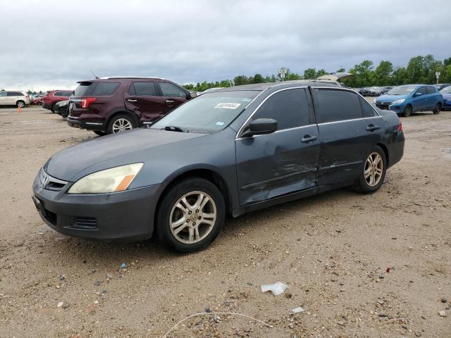 1HGCM56327A078155 - 2007 HONDA ACCORD SE GRAY photo 1