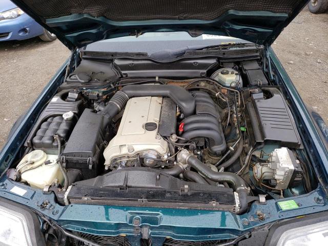 WDBFA63E4SF125048 - 1995 MERCEDES-BENZ SL 320 GREEN photo 11