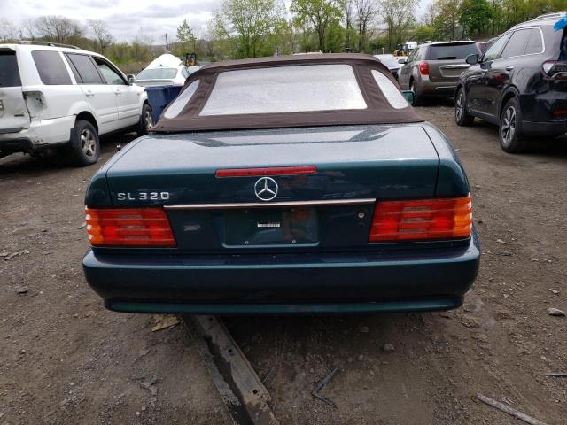 WDBFA63E4SF125048 - 1995 MERCEDES-BENZ SL 320 GREEN photo 6