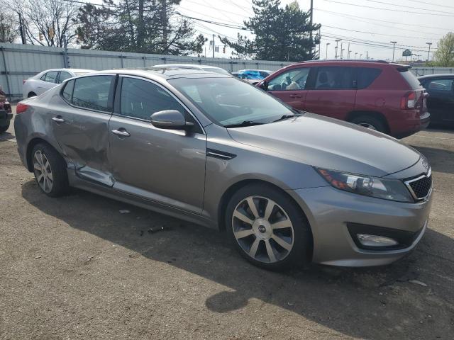 5XXGR4A65CG075469 - 2012 KIA OPTIMA SX SILVER photo 4