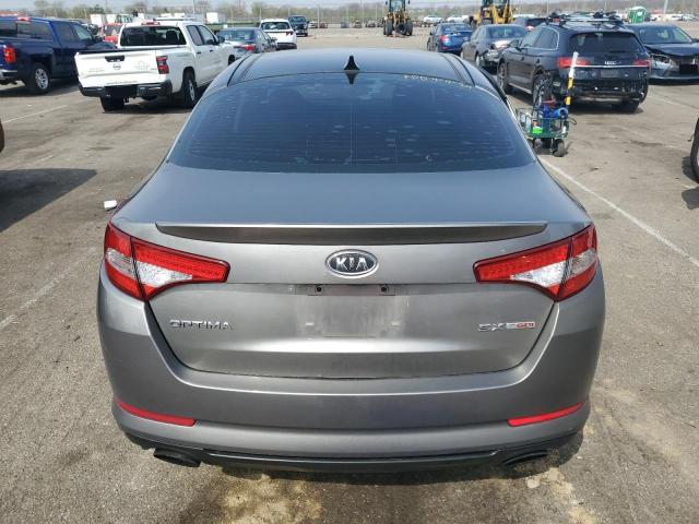 5XXGR4A65CG075469 - 2012 KIA OPTIMA SX SILVER photo 6