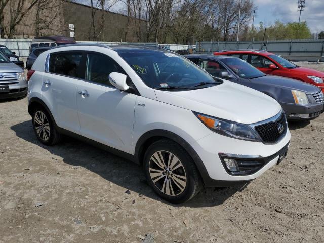 KNDPCCAC8G7853960 - 2016 KIA SPORTAGE EX WHITE photo 4