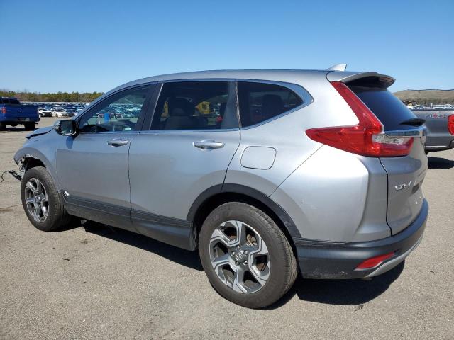 2HKRW2H52KH645949 - 2019 HONDA CR-V EX SILVER photo 2