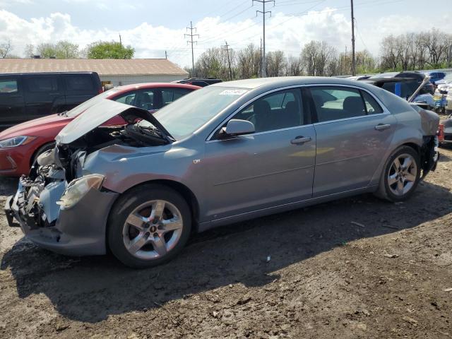 1G1ZH57B484242338 - 2008 CHEVROLET MALIBU 1LT SILVER photo 1