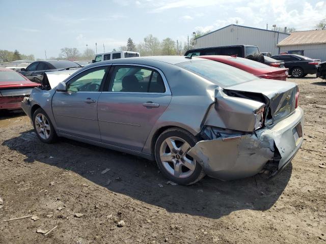 1G1ZH57B484242338 - 2008 CHEVROLET MALIBU 1LT SILVER photo 2