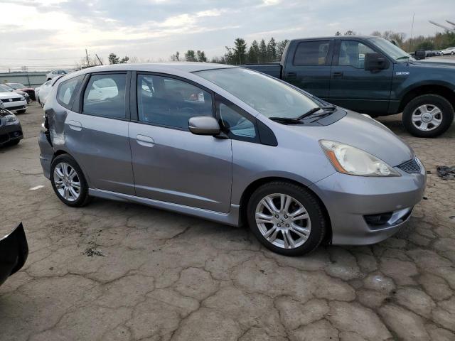 JHMGE88489S016890 - 2009 HONDA FIT SPORT SILVER photo 4