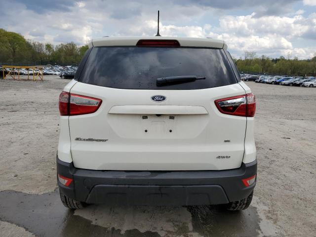 MAJ6S3GLXKC266123 - 2019 FORD ECOSPORT SE 白色 照片 6