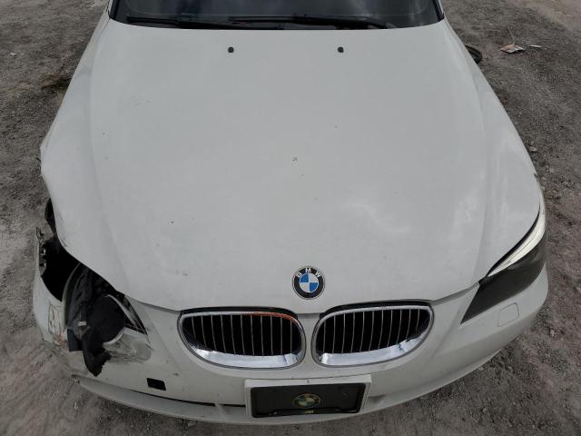 WBANF73517CU28542 - 2007 BMW 530 XI WHITE photo 11