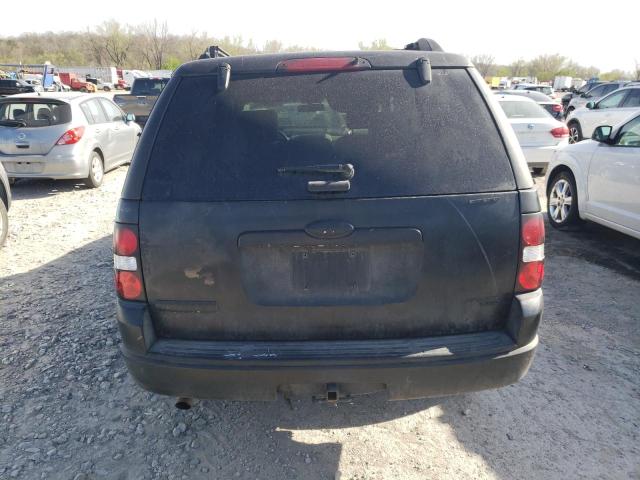 1FMEU63E77UA68900 - 2007 FORD EXPLORER XLT BLACK photo 6