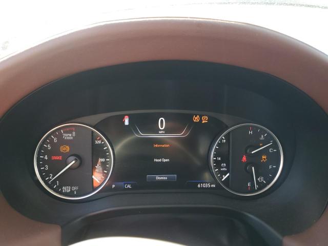 5GAEVCKW8LJ258535 - 2020 BUICK ENCLAVE AVENIR BURGUNDY photo 9