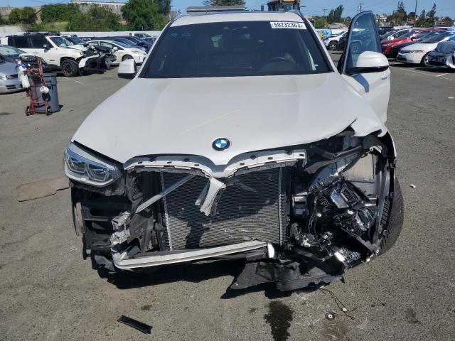 5UXTR9C54JLC74544 - 2018 BMW X3 XDRIVE30I WHITE photo 5