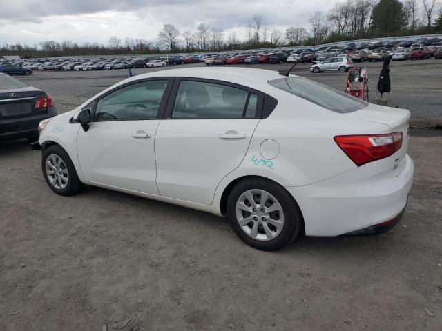 KNADM4A36H6012598 - 2017 KIA RIO LX WHITE photo 2