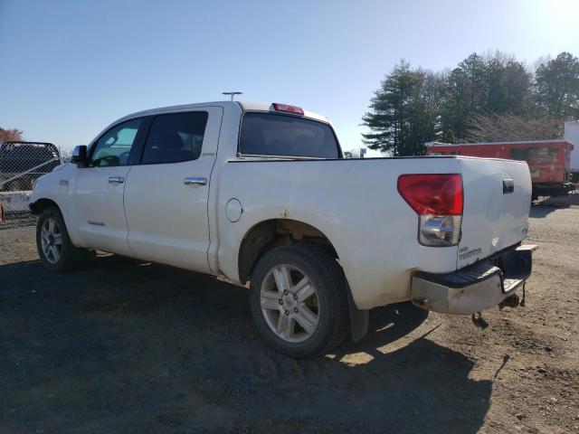 5TBDV58118S509075 - 2008 TOYOTA TUNDRA CREWMAX LIMITED WHITE photo 2