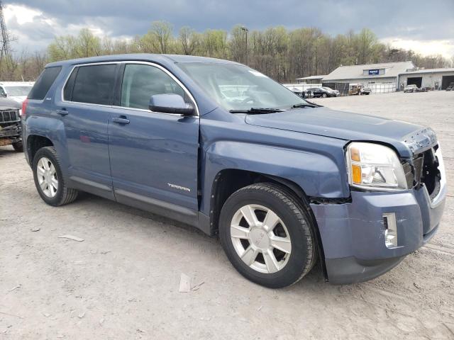 2GKFLREK8C6161065 - 2012 GMC TERRAIN SLE BLUE photo 4