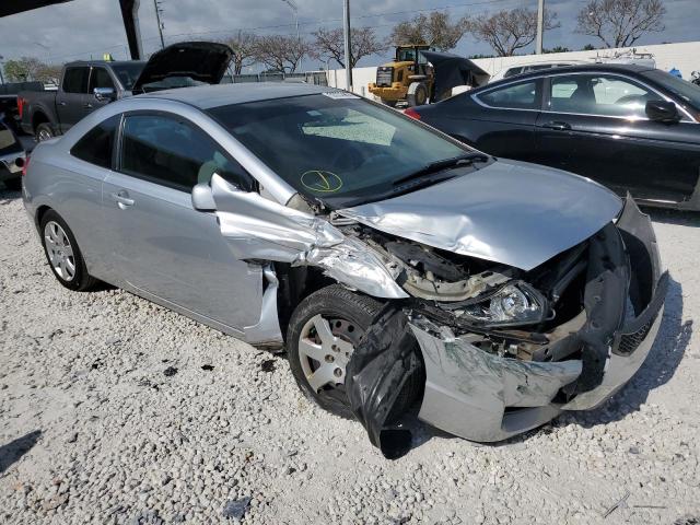 2HGFG12619H509358 - 2009 HONDA CIVIC LX SILVER photo 4