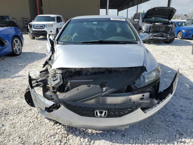 2HGFG12619H509358 - 2009 HONDA CIVIC LX SILVER photo 5