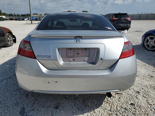 2HGFG12619H509358 - 2009 HONDA CIVIC LX SILVER photo 6