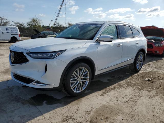 5J8YE1H87NL047084 - 2022 ACURA MDX ADVANCE WHITE photo 1