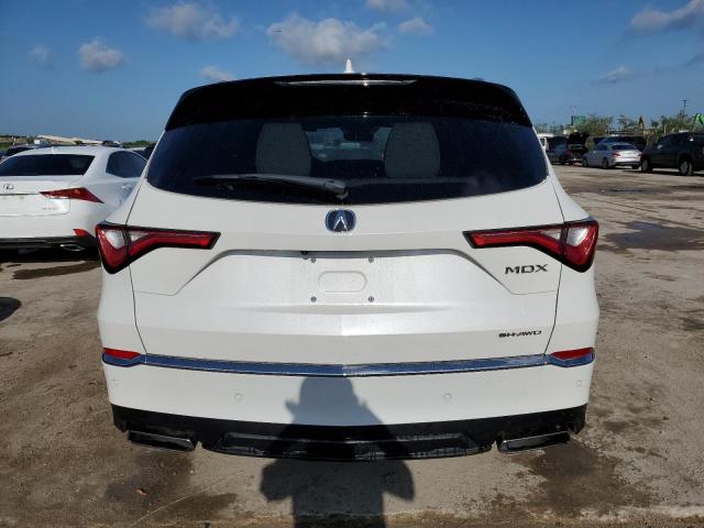 5J8YE1H87NL047084 - 2022 ACURA MDX ADVANCE WHITE photo 6