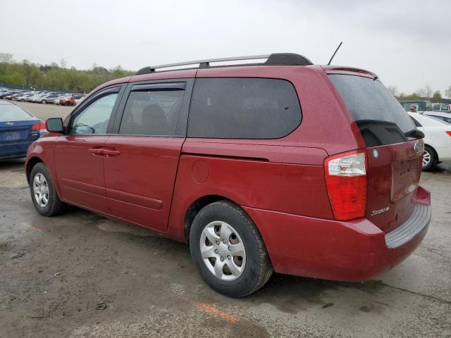 KNDMB233096277545 - 2009 KIA SEDONA EX BURGUNDY photo 2