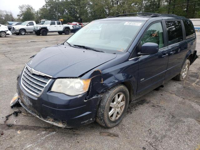 2A8HR54P78R824374 - 2008 CHRYSLER TOWN & COU TOURING Mavi foto 1