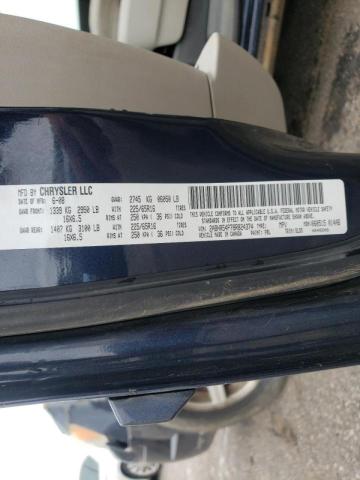 2A8HR54P78R824374 - 2008 CHRYSLER TOWN & COU TOURING Mavi foto 13