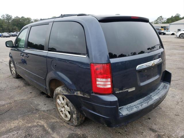 2A8HR54P78R824374 - 2008 CHRYSLER TOWN & COU TOURING Mavi foto 2