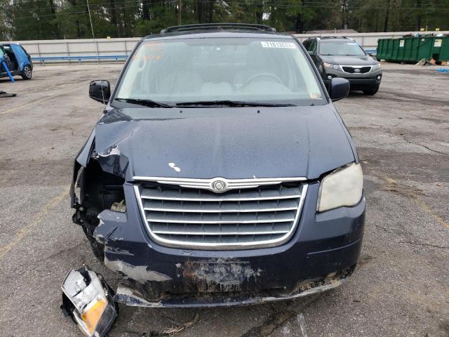 2A8HR54P78R824374 - 2008 CHRYSLER TOWN & COU TOURING Mavi foto 5