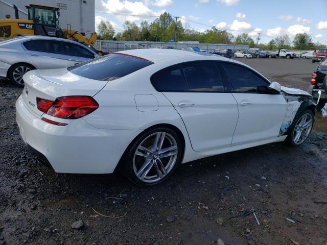 WBA6B4C55FD761608 - 2015 BMW 650 XI GRAN COUPE WHITE photo 3