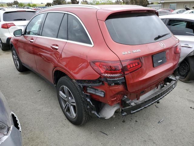 W1N0G8EB3LF756629 - 2020 MERCEDES-BENZ GLC 300 4MATIC RED photo 2