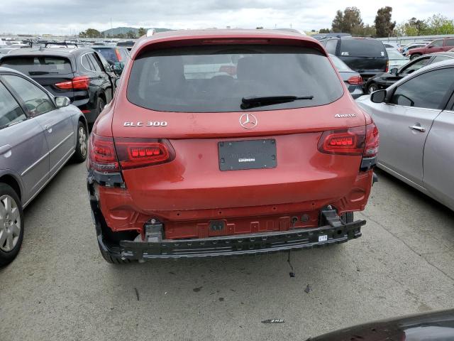 W1N0G8EB3LF756629 - 2020 MERCEDES-BENZ GLC 300 4MATIC RED photo 6