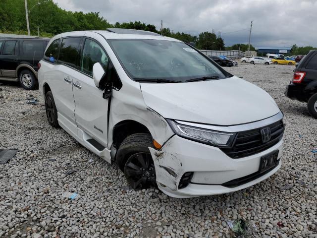 5FNRL6H97NB062539 - 2022 HONDA ODYSSEY ELITE WHITE photo 4