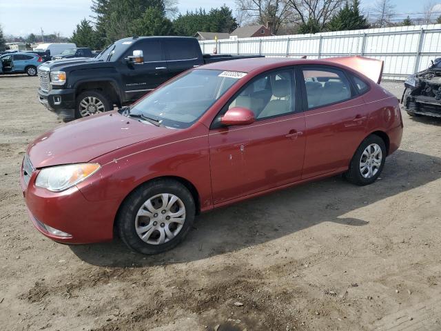 KMHDU46D09U811628 - 2009 HYUNDAI ELANTRA GLS RED photo 1