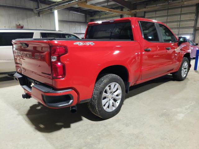 3GCPYBEK2NG164737 - 2022 CHEVROLET SILVERADO K1500 CUSTOM RED photo 3