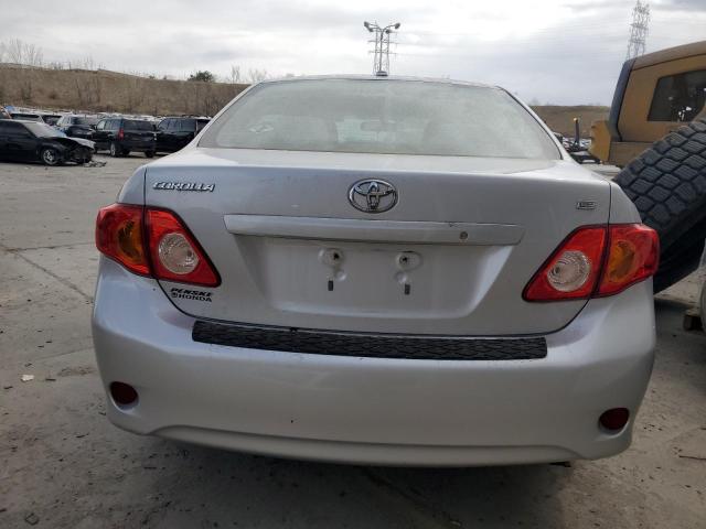 1NXBU4EE4AZ386436 - 2010 TOYOTA COROLLA BASE ვერცხლისფერი ფოტო 6
