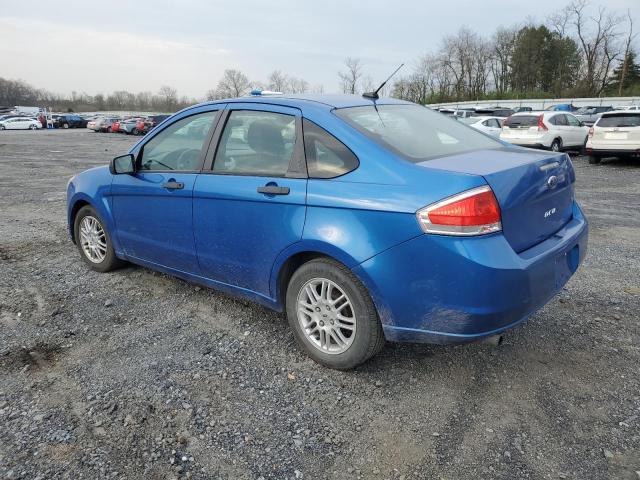 1FAHP3FN6AW161993 - 2010 FORD FOCUS SE BLUE photo 2