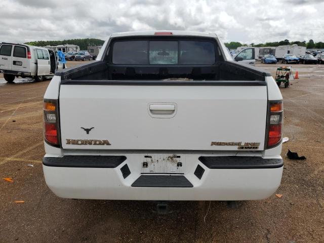 2HJYK16538H514224 - 2008 HONDA RIDGELINE RTL WHITE photo 6