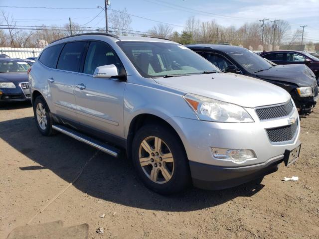 1GNKVGED8BJ383186 - 2011 CHEVROLET TRAVERSE LT SILVER photo 4